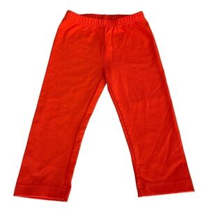 Hanna Anderson | Orange Capri Leggings